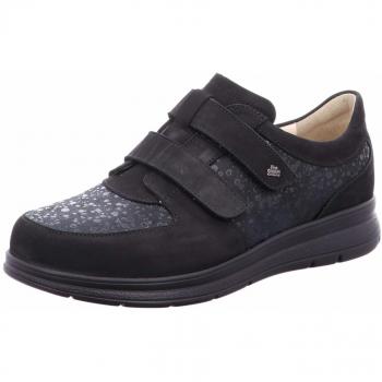 Finn Comfort Damen-Slipper Reims Schwarz – Modell 03752-901654