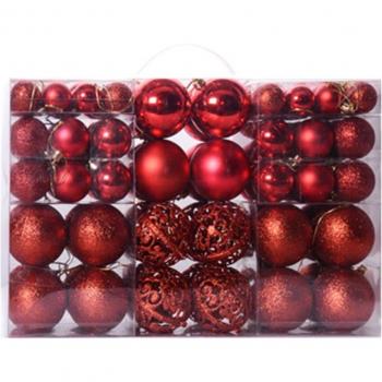 Holiday Ornament Balls 100Pcs Decorative Set