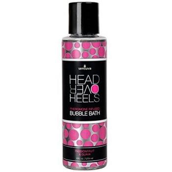 Pheromone Schaumbad Head Over Heels (Passionsfrucht‑Guave) Sensuva 236 ml