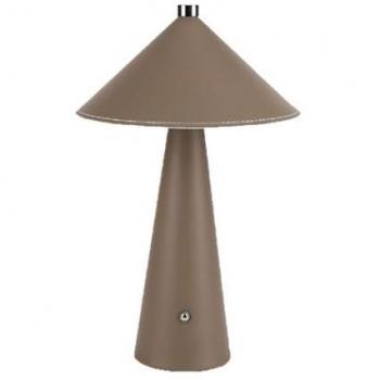 Lampe de Table V-tac 3W Marron Rechargeable IP20