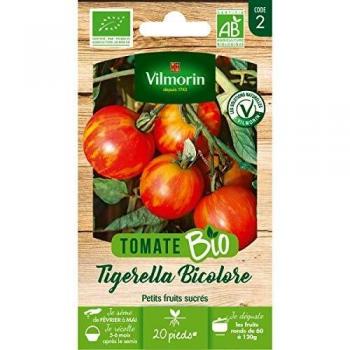 Sachet de graines Tomate Tigerella BIO Vilmorin