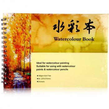 A4 Watercolor Art Supplies Sketchbook