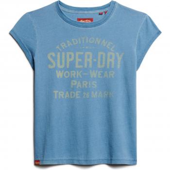 Camiseta de Algodón Superdry Workwear de Manga Corta