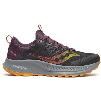Saucony Ride TR2 Trail Homme Noir Orange