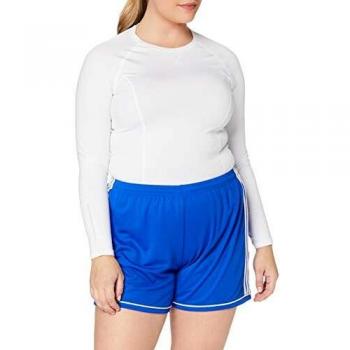 Adidas Squad17 T-shirt, Pantaloncino Donna, Blu (Azufue/Bianco), XL