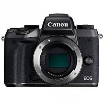 Canon EOS M5 Systemkamera (24,2 MP, APS-CCMOS-Sensor, WiFi, NFC, Full-HD) schwarz