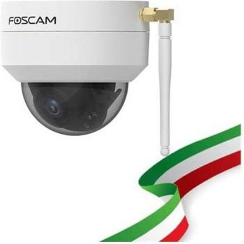 Cámara Domófica Foscam D4Z 4MP Exterior 350° PTZ, Zoom Óptico 4x, Wi-Fi 2.4/5 GHz IP66