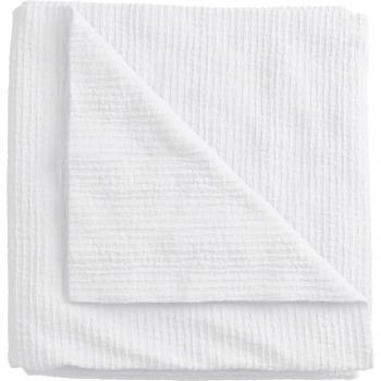 Pure Matelasse White Cotton Blanket