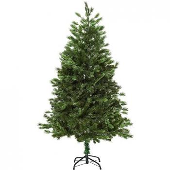 Homcom Árbol de Navidad Verde Artificial Ø105x210 cm
