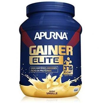 Gainer Elite Apurna Vanille – Pot de 1100g