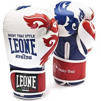 Leone 1947 Unisex Muay Thai Combat Gloves, 10oz, White