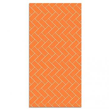 Tapis Décor Brique Orange 300x200