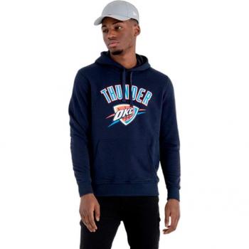 Herren Hoodie New Era Oklahoma City Thunder NBA Blau XS