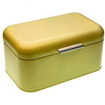 Contenant à pain Versa 10370361 – Boîte en métal beige