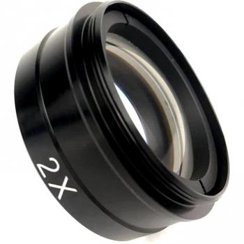 Filtro Barlow 2.0x con Lente de 10A, 180X, 300X C‑Mount