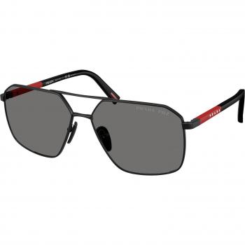 Metallic Geometric Prada Sunglass Set