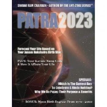 Ram Charran, Swami: Patra 2023 HINDU CALENDAR JYOTISH PANCHANG & LIFECODE IN COLOR