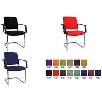 Chaise de visiteur BtoB 20 avec accoudoirs