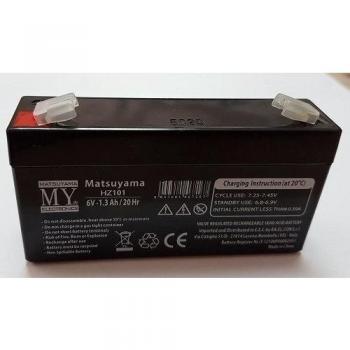 Batteria ermetica al piombo ricaricabile 6V 1.3AH