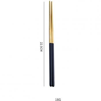 Glanzende RVS Koreaanse Chopstick Tool – Herbruikbaar