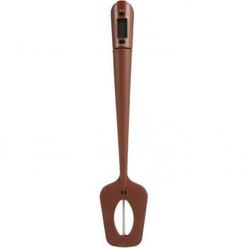 Long Probe Digital Thermometer with Silicone Spatula
