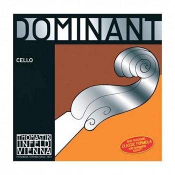 Thomastik Dominant Cello G String, Medium, Chrome Wound, Full Size
