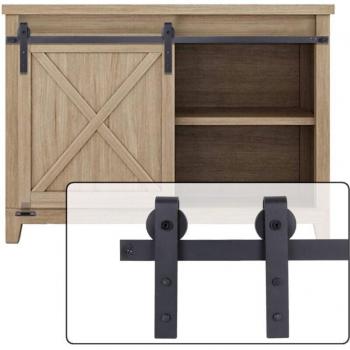 Kit Coulissant Jn.songs 5FT pour Porte de Grange