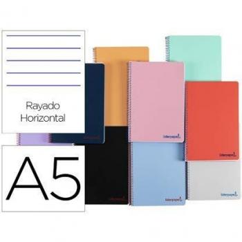 Caderno Espiral A5 80f Wonder Cores Sortidas Pautado