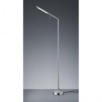 Touch-Sensor Stehleuchte Filigran in Nickel von Trio Lighting