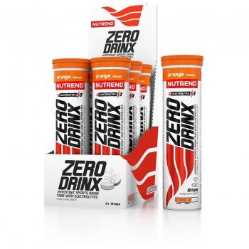 Nutrend Zerodrinx Brausetabletten mit Elektrolyten – Orange, 18 Stk