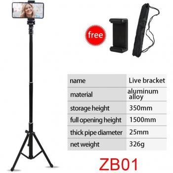 Smartphone Tripod with Light for Photography