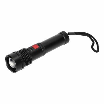 Torcia LED ricaricabile 12W con zoom