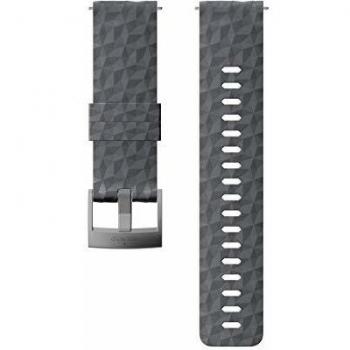 Bracelet Suunto Wrist HR – Taille M – Matériau Silicone, Longueur 22,3 cm