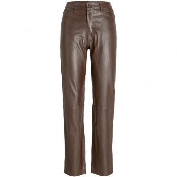 Grace Tesa Pelle Jack & Jones Pantaloni Vita Alta