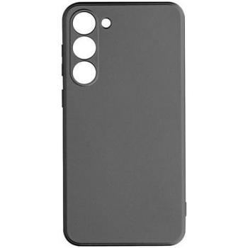 Copertura Avizar Galaxy S23 Plus – Interno morbido, finitura grigia metallizzata