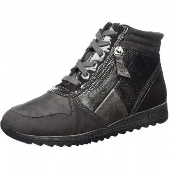 Softline Damen Combat Boots 25260, Asphalt, 38 EU
