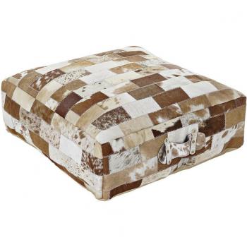 Polifaccia Pavimentale Dkd 60×60 cm con Acciaio & Pelle Multicolore