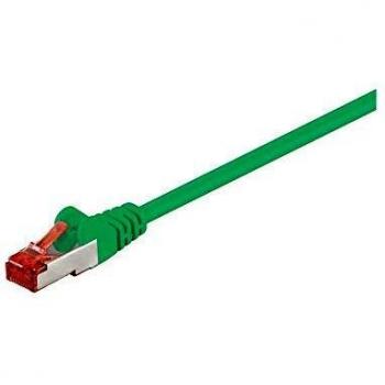 Cable de Red Goobay 68294 Cat 6 S/FTP (S‑STP) Verde 10 m