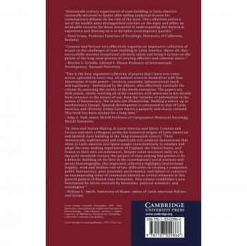 Cambridge University Press State and Nation Making in Latin America and Spain: Republics of the Possible