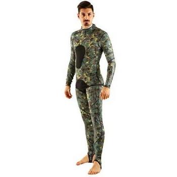 Traje de Pesca Submarina SEAC Piraña, Adulto, Verde, XXL