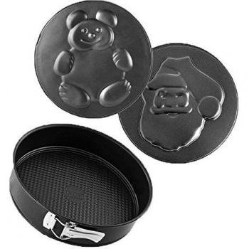 Zenker Antihaft-Springform Ø 26 cm – Kreative Backformen, 2‑Motivboden