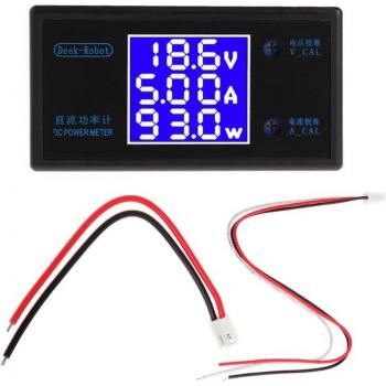 Portable DC Voltage, Current & Power Analyzer 0‑50V, 5A
