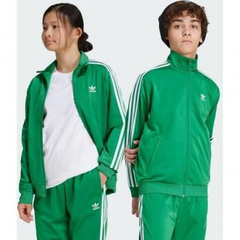Firebird Veste à Zip Adidas Unisexe – Vert, 135‑140 cm