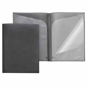 Quickload Sichtbuch A4 anthrazit 6 Innentaschen