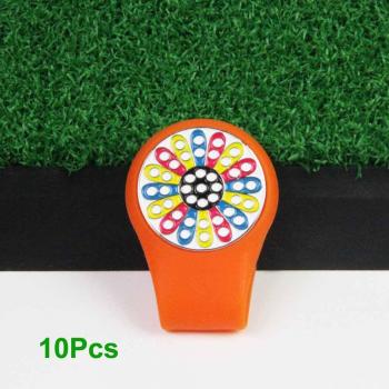 Golf Marker mit Befestigungsclip für Kleidung