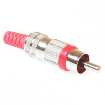 Lumberg RCA Stecker männlich rot