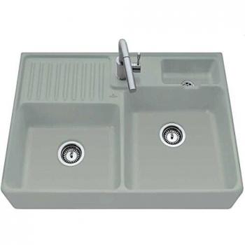 Villeroy & Boch Tradition Fossile Fregadero CeramicPlus con Vaciador Manual