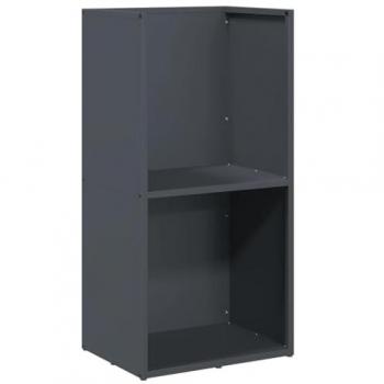 VidaXL Firewood Storage Stand Anthracite 40x30x80 cm