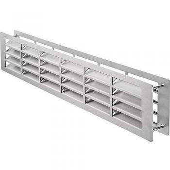 Griglia di Ventilazione 500x100 mm in Acciaio Inossidabile