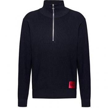 Hugo Herren Pullover Spachtor Blau XL